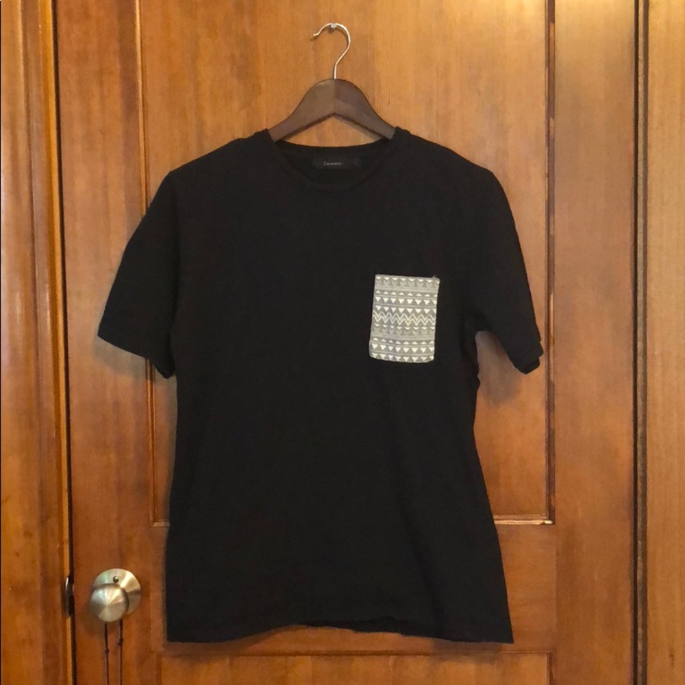 Navy Blue Pocket Tee